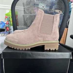 Taupe Chelsea Boots